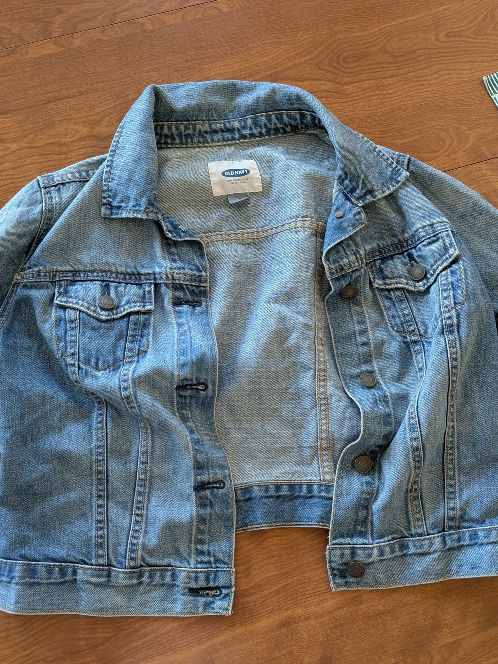 Vintage Cropped Old Navy Denim Jacket